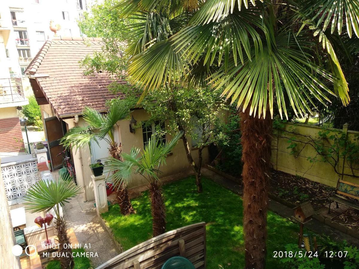Appartement Charmant A Alfortville 30M² Terrasse Et Jardin Екстериор снимка
